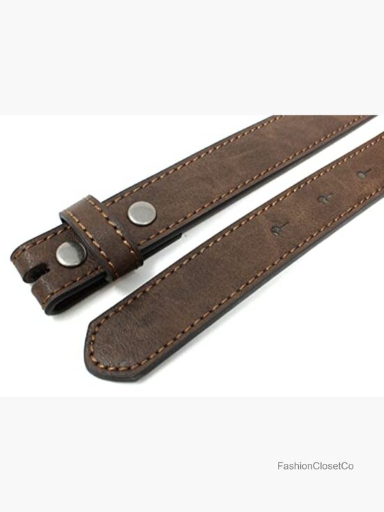 Vintage Distressed Leather Belt 1\